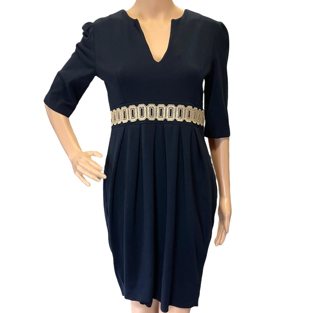 MADDERSON LONDON Nadine Embroidered Dress Maternity M